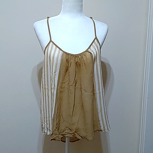 Daytrip Tops - Daytrip Sheer Stripped Top